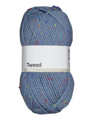 Tweed Breigaren - Blauw
