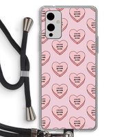 Chicks before dicks: OnePlus 9 Transparant Hoesje met koord