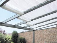 Zonnedoek 250-299 cm parelmoer Queen Line - Outdoor Queen