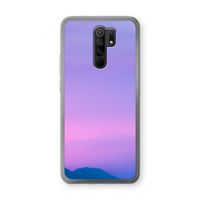 Sunset pastel: Xiaomi Redmi 9 Transparant Hoesje