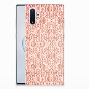 Samsung Galaxy Note 10 Plus TPU bumper Pattern Orange