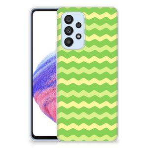 Samsung Galaxy A53 5G TPU bumper Waves Green