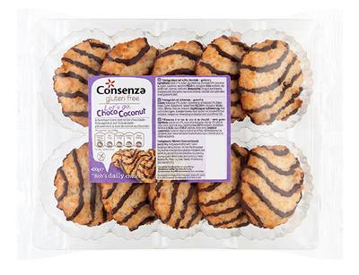 Consenza Kokosmacronen Choco