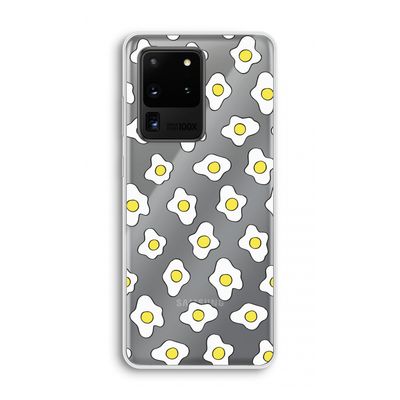 Spiegeleitjes: Samsung Galaxy S20 Ultra Transparant Hoesje