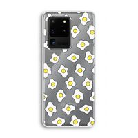 Spiegeleitjes: Samsung Galaxy S20 Ultra Transparant Hoesje
