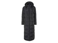 esmara Lange dames winterjas (M (40/42), Zwart)