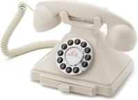 GPO Drukknoppen Bakeliet &apos;20 Ontwerp Telefoon Ivoor