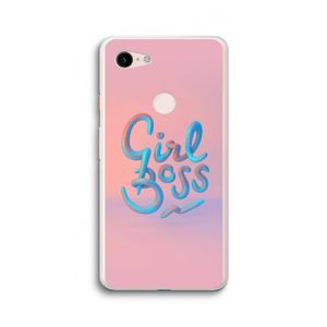 Girl boss: Google Pixel 3 XL Transparant Hoesje