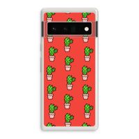 Mini cactus: Google Pixel 6 Pro Transparant Hoesje