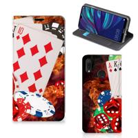 Huawei Y7 hoesje Y7 Pro (2019) Hippe | Standcase | Casino