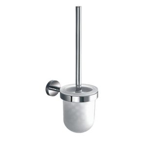 Sanix Round toiletborstelhouder chroom