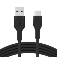 Belkin BOOST↑CHARGE Flex USB-kabel USB 2.0 2 m USB A USB C Zwart - thumbnail