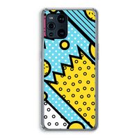 Pop Art #1: Oppo Find X3 Transparant Hoesje