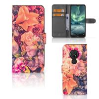 Nokia 7.2 | Nokia 6.2 Hoesje Bosje Bloemen Nokia 7.2 | Nokia 6.2 Hoesje Bosje Bloemen