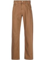 Jacquemus Le de Nîmes Fresa straight-leg jeans - Marron