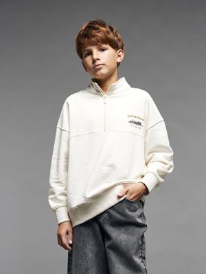 Sweater voor jongens Jonen ecru