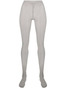 Falke collants transparents à taille haute - Argent