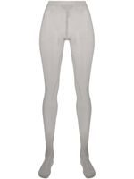 Falke collants transparents à taille haute - Argent