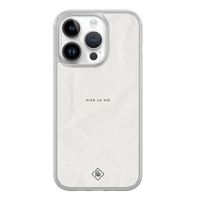 iPhone 14 Pro hybride hoesje - Vive la vie