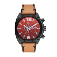 Horlogeband Diesel DZ4482 Leder Cognac 24mm - thumbnail