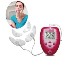 Gezicht lichaam zorg elektronische schoonheid machine gewicht verlies Massager gezicht instrument (rood)