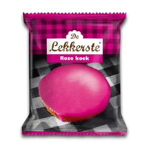 De Lekkerste - Roze koek - 18x 55g