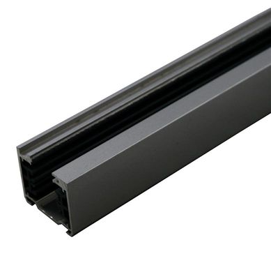 Spanningsrail zwart 1.5 meter voor railspots LED
