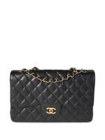 CHANEL Pre-Owned sac porté épaule Jumbo Classic Flap - Noir