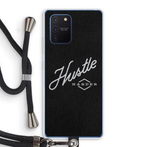 Hustle: Samsung Galaxy Note 10 Lite Transparant Hoesje met koord