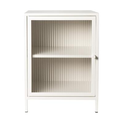 Nachtkastje Luca met deurtje - beige - 55.5x40x32 cm