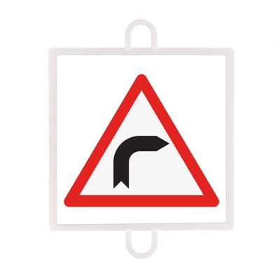 TRAFFIC WARNING SIGN PANEL NO. 11 (RIGHT TURN)