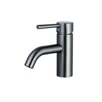 Fortifura Calvi Wastafelkraan - 14.8cm - opbouw - Geborsteld Gunmetal PVD SW766540