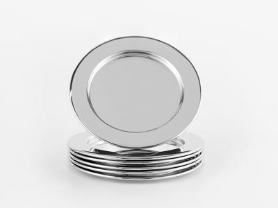 ECHTWERK Tafel accessoires (decoratieve glazen onderzetter 6t, 6-delig, RVS)