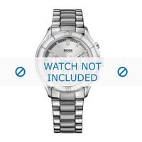 Hugo Boss horlogeband HB-105-3-18-2340 / 1502283 / HB659002351 Staal Zilver 20mm - thumbnail