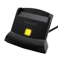 ID/SIP-kaartlezer Aisens ASCR-SN04CSD-BK Zwart