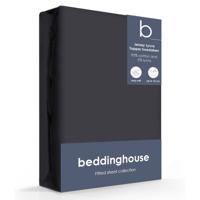 Beddinghouse Jersey-Lycra Topper Hoeslaken anthracite-180/200 x 200/220 cm - thumbnail