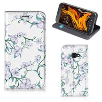 Samsung Galaxy Xcover 4s Uniek Smart Cover Blossom White Samsung Galaxy Xcover 4s Uniek Smart Cover Blossom White