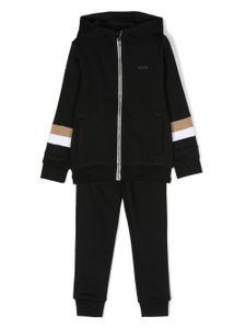 BOSS Kidswear survêtement en coton à logo imprimé - Noir