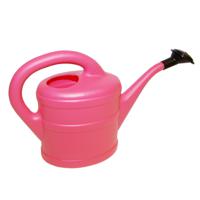 Geli Gieter met broeskop - roze - kunststof - 1 liter - 27 cm