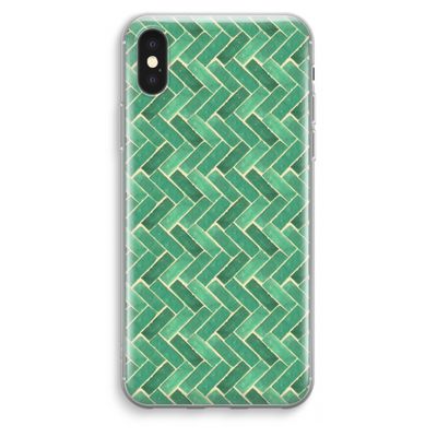 Moroccan tiles 2: iPhone XS Max Transparant Hoesje