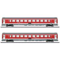 Märklin 42989 H0 set van 2 personenrijtuigen van de München-Nürnberg Express van de DB-AG