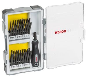 Bosch Accessoires 37-delige 75mm Bitset - te gebruiken als handschroevendraaier - 2607017320