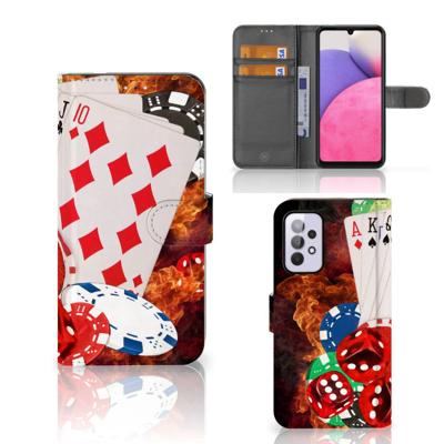 Samsung Galaxy A33 5G | Wallet Case | met Pasjes | Casino