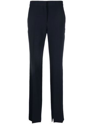 Stella McCartney pantalon à coupe slim - Bleu