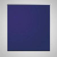 VidaXL Rolgordijn verduisterend 120 x 175 cm marineblauw