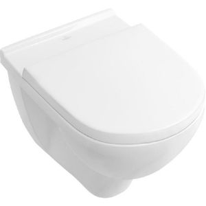Wandcloset Villeroy & Boch O.novo met Softclose en QuickRelease zitting Wit