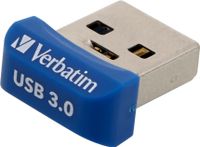 Verbatim Store 'n' Stay NANO - USB-Stick 3.0 32 GB - Blauw - thumbnail