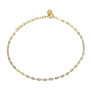 Karma Enkelbandje Oval Chain Goud