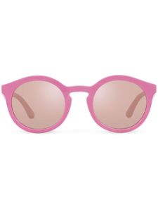 Dolce & Gabbana Eyewear lunettes de soleil Gamers à monture ronde - Rose