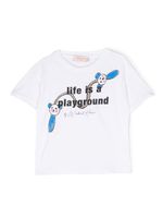 Weekend House Kids. t-shirt à imprimé graphique - Blanc